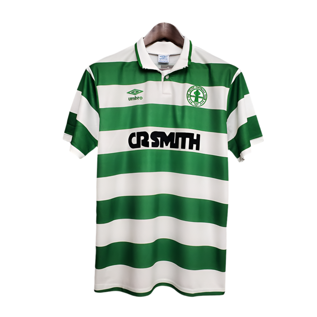 Camisa Celtic Retrô 1987/1989 - Verde e Branca