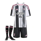 Kit Infantil Juventus I 25/26 - com Meia